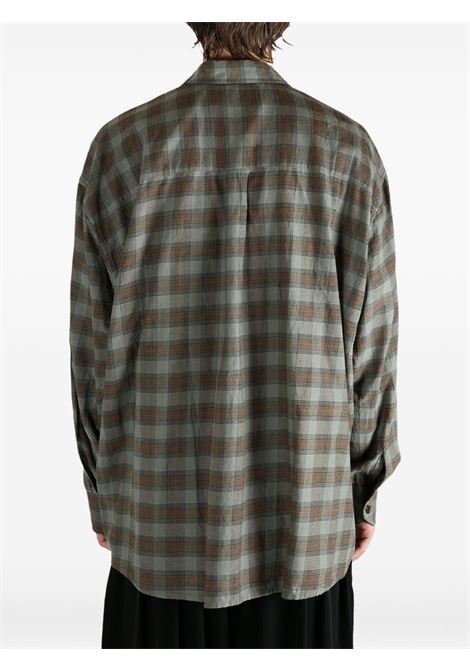 borrowed shirt man green OUR LEGACY | M4252BI